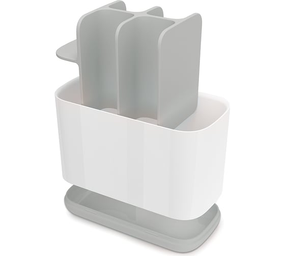 Органайзер для зубных щеток Joseph Joseph EasyStore, 13x9.5x17.5 см, бело-серый 70510