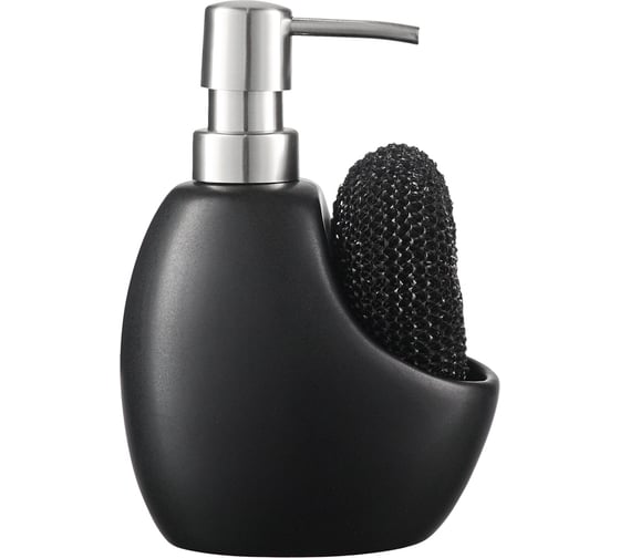 Диспенсер для мыла Smart Solutions Lystad, 460 мл, черный WNM-SS-DSPLYS-CR-BLK