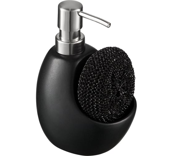 Диспенсер для мыла Smart Solutions Lystad, 460 мл, черный WNM-SS-DSPLYS-CR-BLK