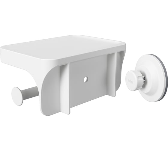 Держатель для туалетной бумаги с полочкой Umbra Flex, белый 1014159-660
