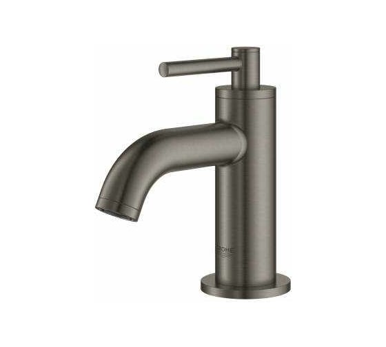 Вертикальный вентиль для раковины GROHE Atrio New рычаг, XL, графит 20021AL3