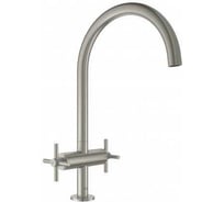 Смеситель для мойки GROHE Atrio New двухвентильный, суперсталь 30362DC0