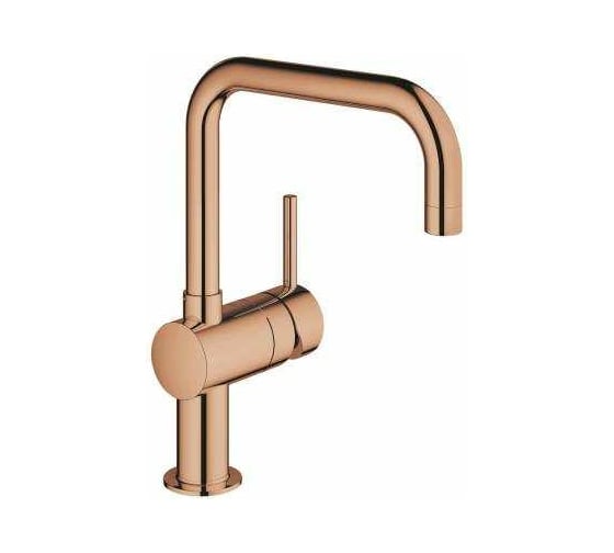 Смеситель для мойки GROHE Minta однорычажный, теплый закат глянец 32488DA0