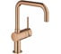 Смеситель для мойки GROHE Minta однорычажный, теплый закат глянец 32488DA0 1