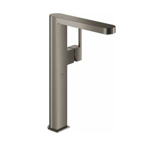 Смеситель для раковины GROHE Plus гладкий корпус, XL-Size, темный графит матовый 32618AL3