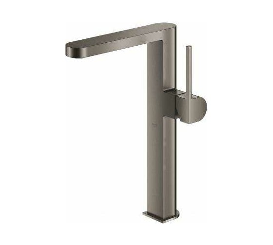 Смеситель для раковины GROHE Plus гладкий корпус, XL-Size, темный графит матовый 32618AL3