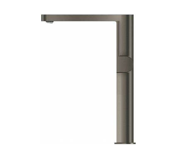 Смеситель для раковины GROHE Plus гладкий корпус, XL-Size, темный графит матовый 32618AL3