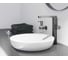 Смеситель для раковины GROHE Plus гладкий корпус, XL-Size, темный графит матовый 32618AL3 5