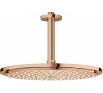 Верхний душ с потолочным кронштейном GROHE RSH 9.5 л/мин, теплый закат глянец 26067DA0