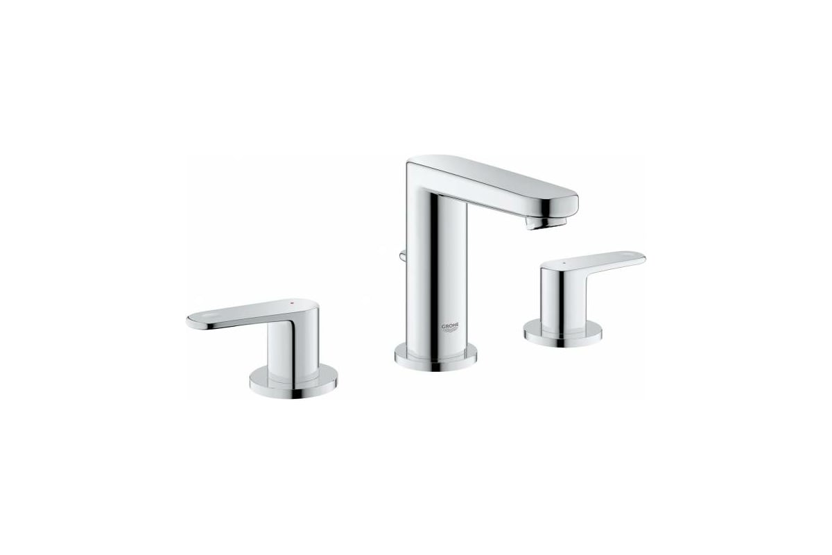 Смеситель для раковины на 3 отверстия Grohe Europlus 20301000 ...