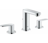 Смеситель для раковины на 3 отверстия Grohe Europlus 20301000