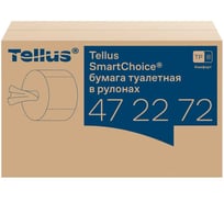 Туалетная бумага в рулонах Tellus SmartOne T8 8 рулонов в упаковке арт.472272 25241
