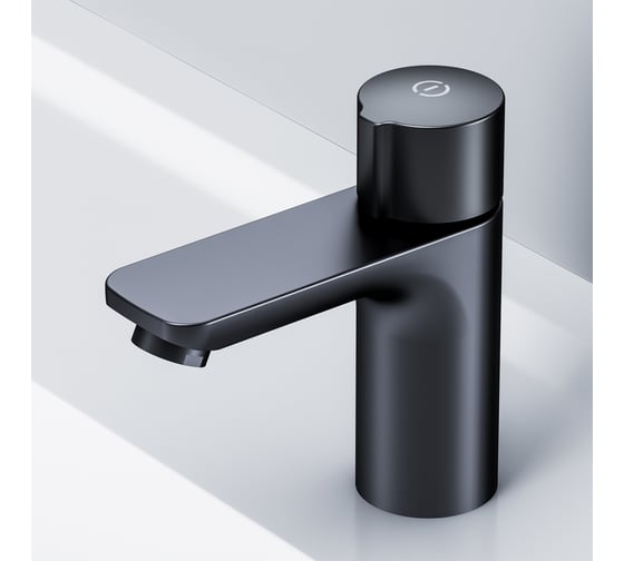 Смеситель для умывальника AM.PM X-Joy TouchReel  чёрный F85A02522