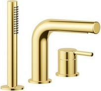 Смеситель на борт ванны Excellent Pi золото AREX.1233GL