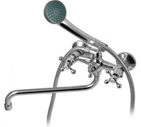 Смеситель вентильный для ванны и душа с лейкой для душа WISENT W2265