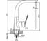Смеситель для кухни AV Engineering Lt AVCID4-B557-611 2