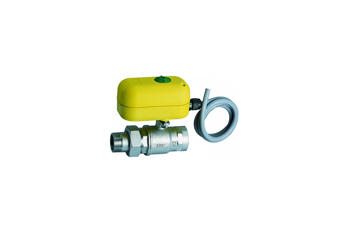 2-х ходовой шаровой кран FAR с сервоприводом 220 В, 1 1/4\", НР-ВР FA ...