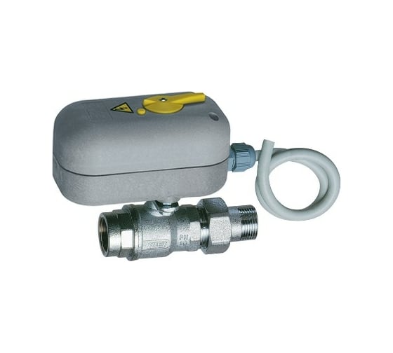 2-х ходовой шаровой кран FAR с ручной деблокировкой 220 В, 1 1/4", НР-ВР, 8 сек FA 300717 11408 1