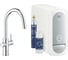Комплект для кухни GROHE Blue Home смеситель с функциями фильтрации, охлаждения и газирования воды, Wi-Fi интерфейс, хром, выдвижной C-излив 31541000 1