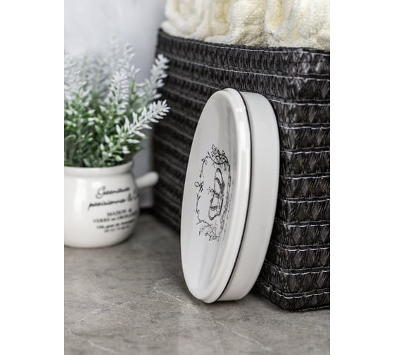 Мыльница Bath Plus Royal 13,5x8,5x2,5 см W-CE1022A-SD