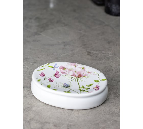 Мыльница Bath Plus Fiori 13,3x9,4x3 см W-CE2074AA-SD