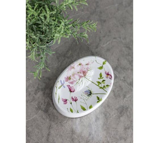 Мыльница Bath Plus Fiori 13,3x9,4x3 см W-CE2074AA-SD