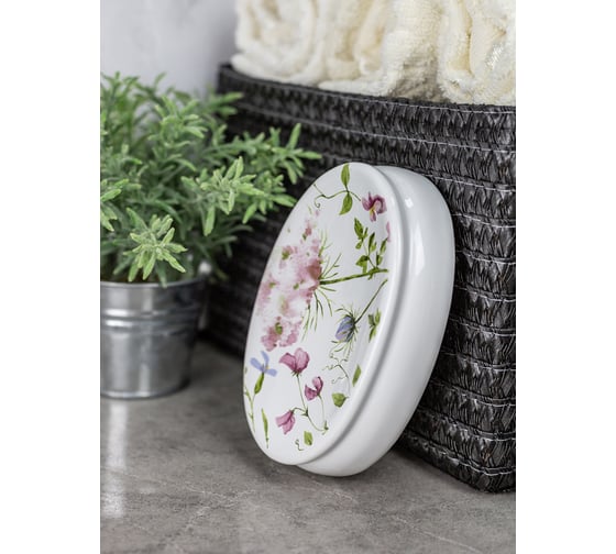 Мыльница Bath Plus Fiori 13,3x9,4x3 см W-CE2074AA-SD
