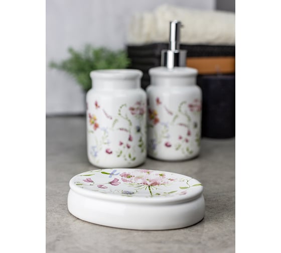 Мыльница Bath Plus Fiori 13,3x9,4x3 см W-CE2074AA-SD