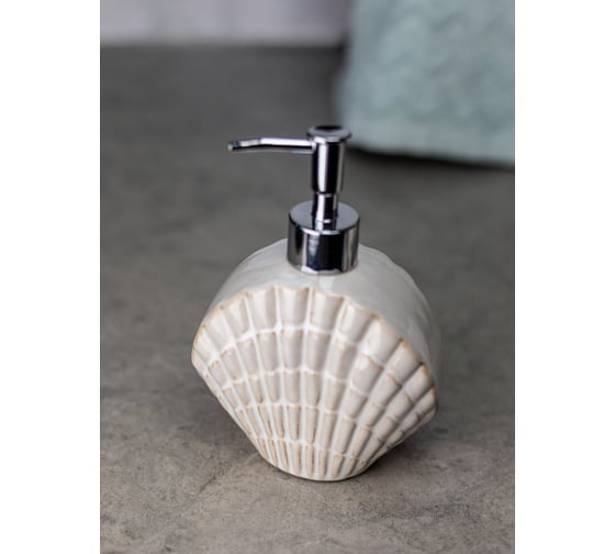 Дозатор для жидкого мыла Bath Plus Shell 12,3x6,5x17 см W-CE3027AA-LD