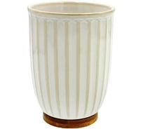 Стакан для зубных щеток Bath Plus Shell 7,6x11,1 см W-CE3027AA-TB