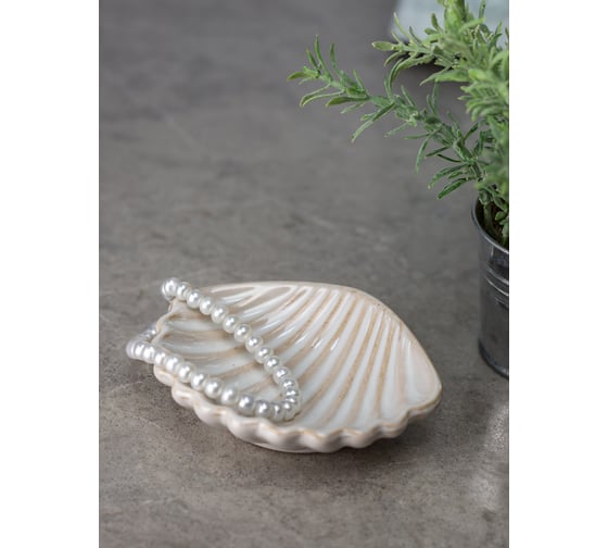 Мыльница Bath Plus Shell 11,5x9,8x2,7 см W-CE3027AA-SD