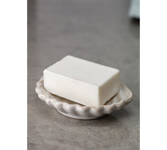 Мыльница Bath Plus Shell 11,5x9,8x2,7 см W-CE3027AA-SD