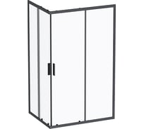 Душевое ограждение AM.PM Gem S Twin Slide 120x90 см, профиль черный матовый W93G-404-120290-BT