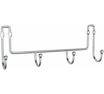 Планка с 4 крючкамиа FORA "fresh" хром FOR-FR004CR