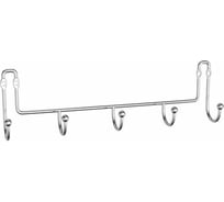 Планка с 5 крючкамиа FORA "fresh" хром FOR-FR005CR