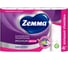 Полотенца бумажные впитывающие ZEWA 2-слойные, 4 рулона (4х14 м), ZEMMA/ Premium Декор 1441241 113849 1