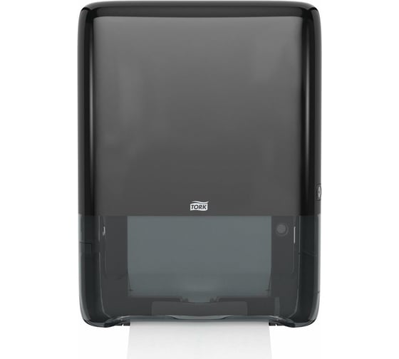Диспенсер для полотенец TORK PeakServe mini система H5, вмещает 1230 полотенец, черный 552558 607593