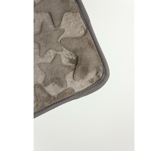 Коврик в ванную комнату Dasch 50x80см Fresh Звезды серый 7094