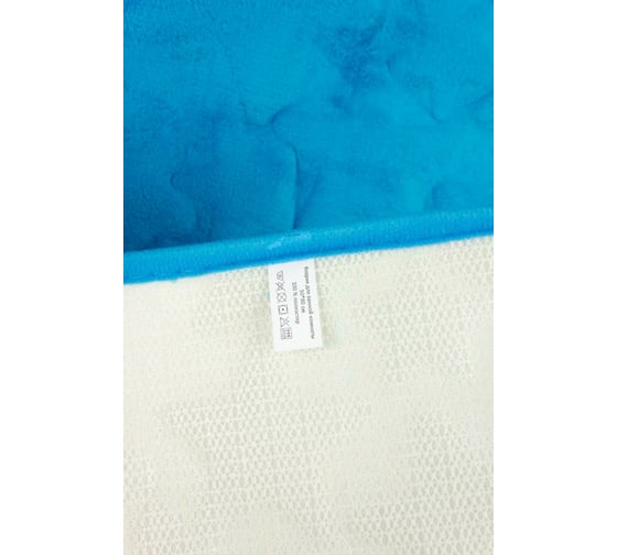 Коврик в ванную комнату Dasch 50x80см Fresh Звезды голубой 7093