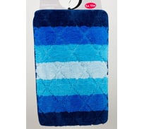 Коврик в ванную комнату Dasch 50x80см Альберта синий 7781