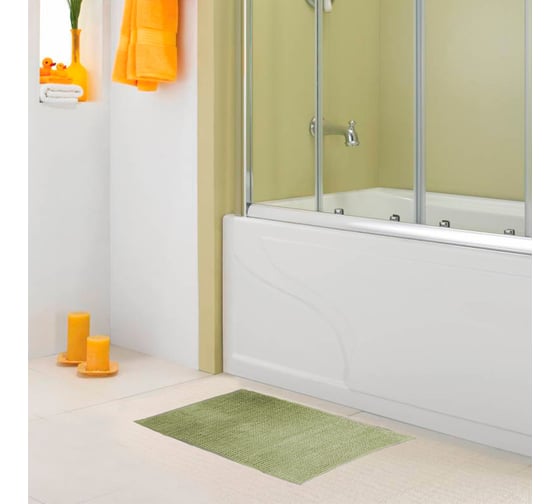 Коврик в ванную комнату Dasch La Vita Style 40x60см оливковый 10383