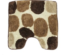 Коврик в туалет Dasch 55x55 см Лора коричневый 4436