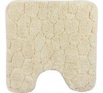 Коврик в туалет Dasch 55x55 см Милена бежевый 4434