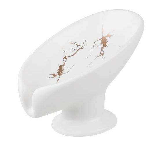 Мыльница белая PERFECTO LINEA Elegance 35-113892