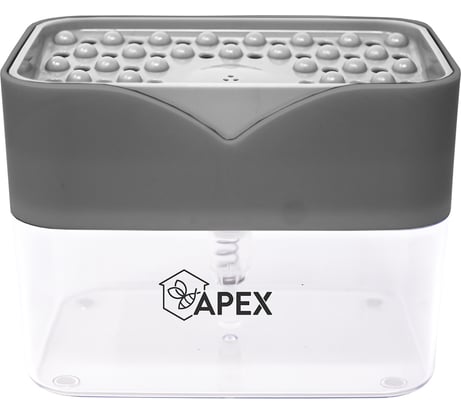 Дозатор моющего средства с подставкой для губки Apex 16026-A