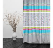 Шторка в ванную комнату Dasch 180x180 Морские камушки 5699