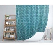 Шторка для ванной комнаты Dasch 180x180 Стрела 7419