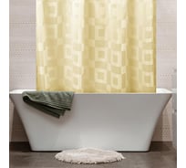 Шторка в ванную комнату Dasch 180x200 Queen бежевый 10521