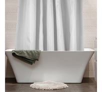 Шторка в ванную комнату Dasch 180x200 Каприз белый 10475