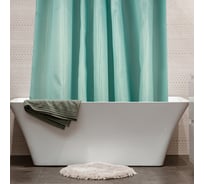 Шторка в ванную комнату Dasch 180x200 Каприз мятный 10477